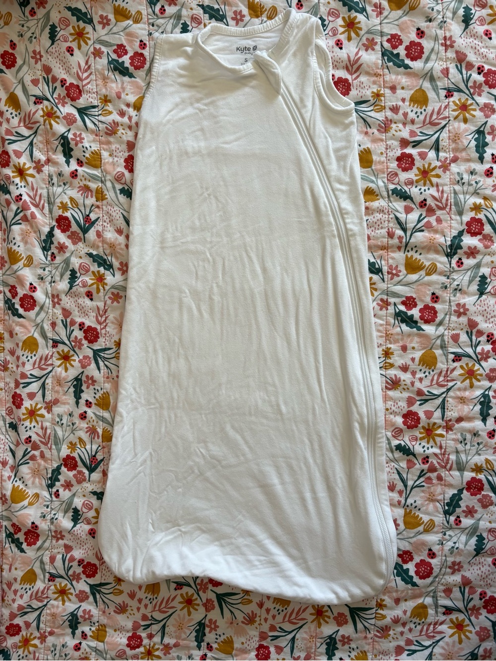 Kyte BABY White Infant Zippered Sleep Sack - Lightweight